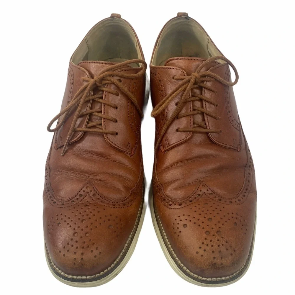 Cole Haan Grand Long Wingtip Oxford Shoes